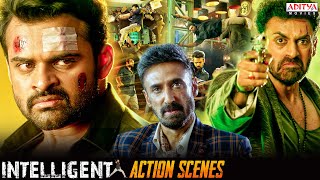 quotIntelligentquot Movie Action Scenes  Hindi Dubbed Movie  Sai Dharam Tej Lavanya Tripati Thaman [upl. by Purity72]