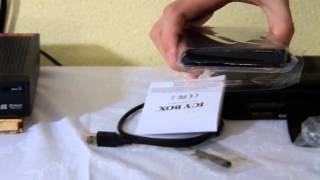 Rack USB 30 Raidsonic Icy Box IB273StU3 Black Unboxing Ro [upl. by Schweitzer]