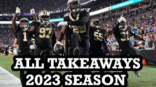 ALL Saints Takeaways of the 2023 NFL Season [upl. by Dagnah418]