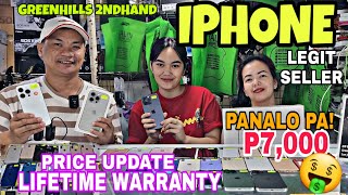 GREENHILLS SECONDHAND IPHONE may 7K ORIG SLIGHTLY USED LEGIT SELLERMalyn Gadgets Shop [upl. by Arianie]