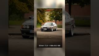 Autofotos verschenken BMW E34 🔥 auto photography fotografie pov sony [upl. by English]