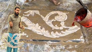 Amazing Transformation Casting Aluminium into Intricate Leaf Design AluminiumCasting DIY casting [upl. by Willms]