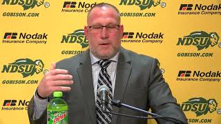 NDSU Football Press Conference  November 19 2024 [upl. by Brindle]