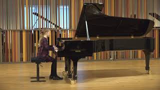 STEINWAY PIANO COMPETITION 2024  CAT 1  ALEXANDRA LONG [upl. by Doughty]