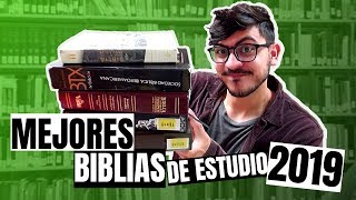 MEJORES Biblias de Estudio 2019  GIVEAWAY Recomendaciones [upl. by Koy]