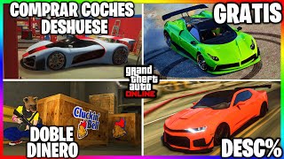 NUEVA ACTUALIZACION COMPRA COCHES del DESHUESE DOBLE DINERO en CLUCKIN COCHAZO GRATIS GTA Online [upl. by Esdnil]