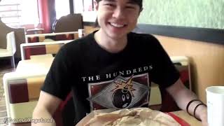 Matt Stonie Competitive Eater takes on Arbys Meat Mountain [upl. by Darren754]