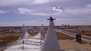 Cavalia Odysseo White Big Top Raising  Winnipeg MB [upl. by Aldarcie596]