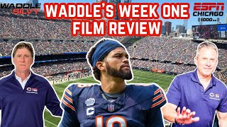 Waddles Film Review Caleb Williams Struggles amp Chicago Bears Have MAJOR Center Issues [upl. by Nnairret]