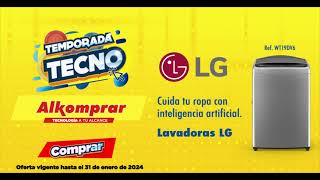 Lavadoras LG con tecnología con inteligencia artificial [upl. by Etteneg]