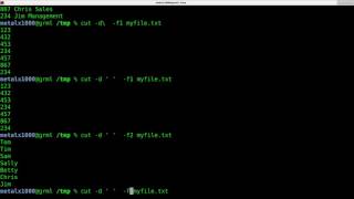 Working with Delimiters in the Linux Shell Scripting tutorial [upl. by Epilif]