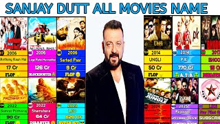 Sanjay Dutt All Flop And Hit Movie List 1981 to 2025  Sanjay Dutt Movies sunjaydutt  Part 2 [upl. by Erhard]