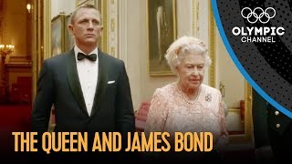 James Bond and The Queen London 2012 Performance [upl. by Allebram]