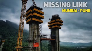 Mumbai Pune Missing Link Project Progress I Mumbai Pune Expressway 133 Km Bypass [upl. by Orlando103]