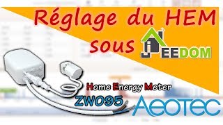 Réglage ✅ Home Energy Meter ⚡ HEM ZW095 sous Jeedom [upl. by Adachi]