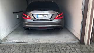 Mercedes CLS 500 Biturbo Straight Pipe Sound Very Cold Start [upl. by Gnet553]