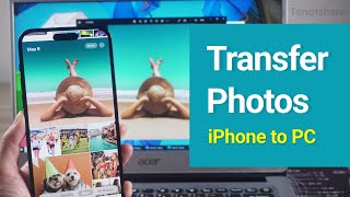 Top 4 Way How to Transfer Photos from iOS 17 iPhone to PC With or Without iTunes amp iCloud [upl. by Oiramej]