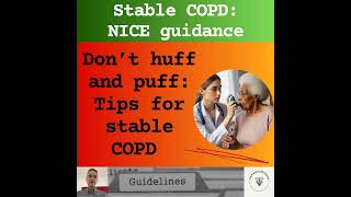 Podcast  Don’t huff and puff NICE tips on stable COPD management [upl. by Alocin]