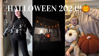 HALLOWEEN 2024🎃 Trick or Treaters Crafts amp Spooky Food Mum of 2 Vlogs🎃 [upl. by Saiff]