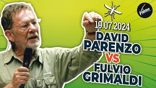 David Parenzo vs Fulvio Grimaldi  La Zanzara del 19072024 [upl. by Abita]