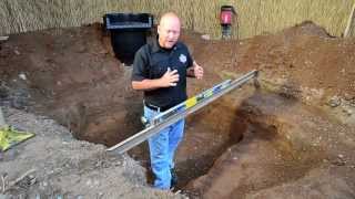 How to build a Fish Pond  Part 4  Pond Excavation 2 of 2 [upl. by Naejeillib828]