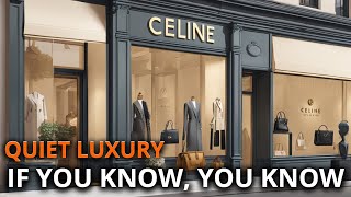 Why The Richest Prefer Their Luxury Quiet  INCREDIBLE Rise And Mastery Of CELINE [upl. by Nitza]