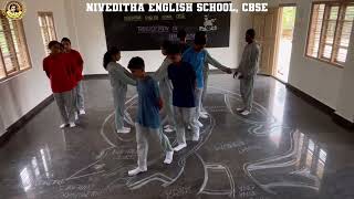 Grade 9 Students Demonstrate Double Circulation in the Human Heart  Niveditha English School CBSE [upl. by Anifled]