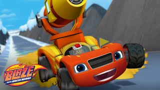 Blaze Transforms into a Heat Cannon Race Car 🔥  Blaze and the Monster Machines [upl. by Adon]