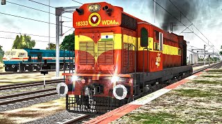 GTL WDM3A Cab Ride  Sai Nagar Shirdi To Mumbai Fast Passenger Part 2  MSTS Khandesh Route [upl. by Akel]