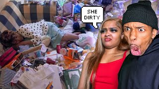 Reacting to The Most DISGUSTING Moments On Hoarders NASTY AF [upl. by Etterb637]