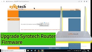 How To Upgrade Syrotech Firmware GPONONT SYGPON1110 WADONT II How to Upgrade Syrotech Router 🔥🔥 [upl. by Godfree]