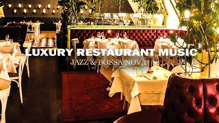 Luxury Restaurant Dinner Music BGM  Melodic Jazz Background Music for Evening Ambience [upl. by Eel210]