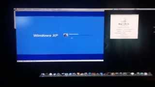 PowerMac G5 Booting Time Windows XP service Pack 3 VirtualPC [upl. by Tormoria]