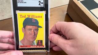 EP 180  My First Ted Williams Card [upl. by Yellac]