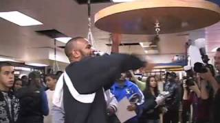 the quotSpeed Bagquot amp Roy Jones Jr 102108 Kingsway Gym [upl. by Eislrahc868]