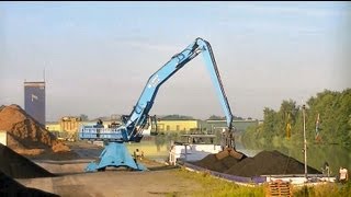 Umschlagbagger Terex Fuchs MHL 585  Material handler Terex Fuchs MHL 585 [upl. by Lasonde]