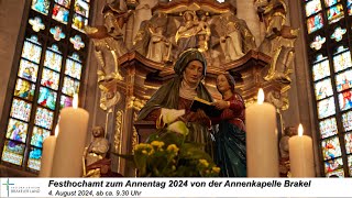 Festhochamt Annentag 2024 Brakel [upl. by Gerhard197]