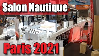 Envie de REVER devant de jolis bateaux  Direction le SALON NAUTIQUE PARIS 2021 [upl. by Belda]