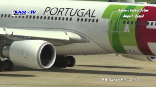 TAP PORTUGAL Airbus A320 A330 round trip flights from MADEIRA Airport to GIG GALEÃO [upl. by Iegres105]