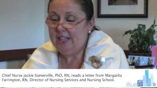 Time Capsule Tuesday Letter Reading by Chief Nurse Jackie Somerville PhD RN Video  BWH [upl. by Euf502]