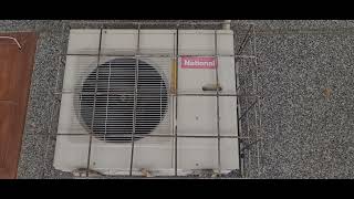 National CUC18BKN Air Conditioner Outdoor 4 of 4 [upl. by Godfry802]