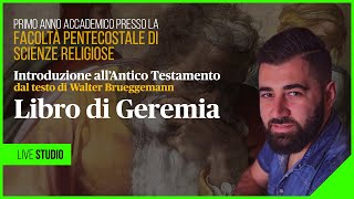 Introduzione allAntico Testamento Il libro di Geremia 🔴 LIVE STUDIO  Parte 1 [upl. by Pontone]