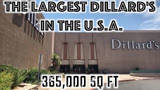 THE LARGEST DILLARDS IN THE USA 365000 SQ FT  MALL FANTASY [upl. by Petie]