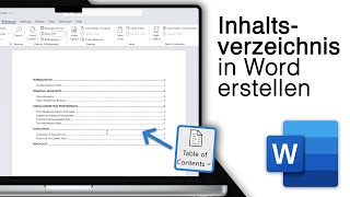 Inhaltsverzeichnis in Word erstellen  So gehts 2024 [upl. by Jon]