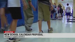 Greenville County Schools Calendar Change [upl. by Suivatal]