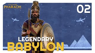 Hammurabis Customizable Law Ancient Legacy  Legendary Babylon Lets Play E02 [upl. by Pinkerton]