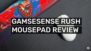 Gamesense Rush Review  Great faster gaming mousepad [upl. by Di]