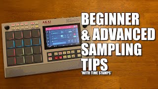 AKAI MPC Live ii Sampling Tips Beginner amp Advanced [upl. by Eudoxia958]