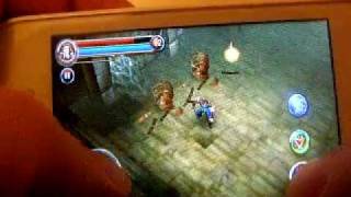 Dungeon Hunter HVGA game for Android Dungeon Hunter 320x480 by Gameloft [upl. by Atem]