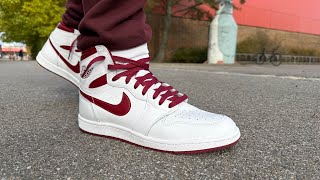 Air Jordan 1 Retro High 85 OG Metallic Burgundy  Better than you think [upl. by Johanan]